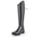 Moretta Shires Moretta Women's Gianna Leather Field Boots - Black
