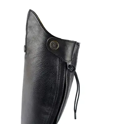 Moretta Shires Moretta Women's Gianna Leather Field Boots - Black