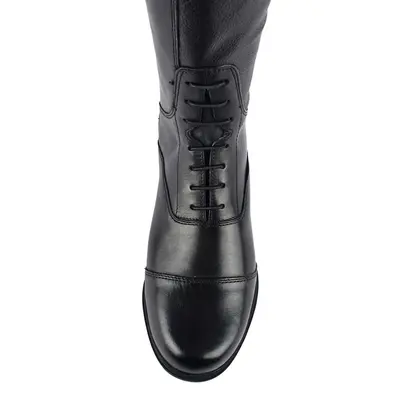Moretta Shires Moretta Women's Gianna Leather Field Boots - Black