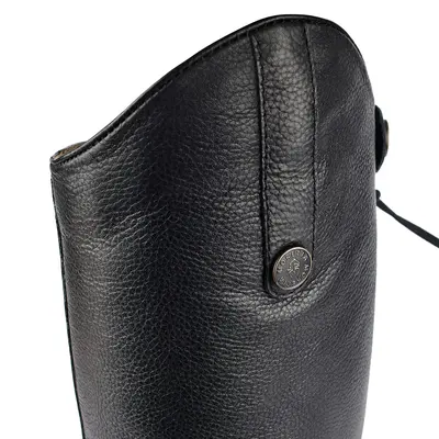 Moretta Shires Moretta Women's Gianna Leather Field Boots - Black