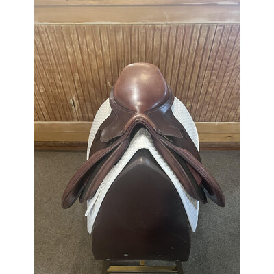 Used Bates Caprilli Jump Saddle 17" Adj.