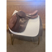 Used Bates Caprilli Jump Saddle 17" Adj.