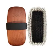 HorseHaus HorseHaus Natural Grooming Brush "Clean Edge" | Body Brush