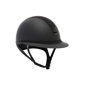 Samshield 2.0 Miss Shadowmatt Helmet- Alcantara Top/Band & 5 Crystals