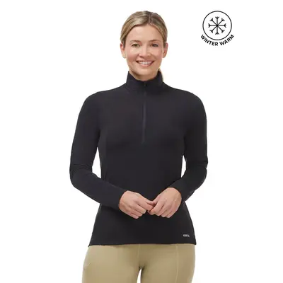 Kerrits Kerrits In Stride Quarter Zip Fleece Tech Top