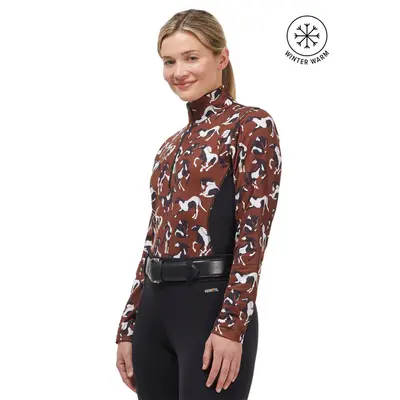 Kerrits Kerrits On Course Quarter Zip Fleece Tech Top