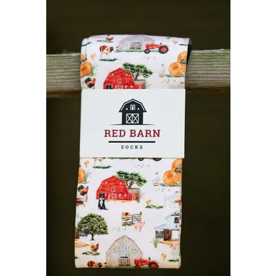 Red Barn Socks