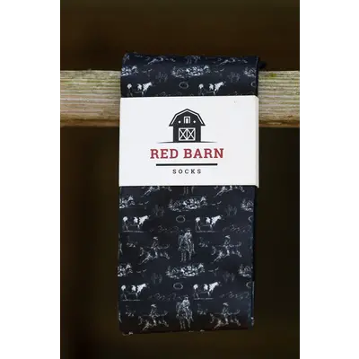 Red Barn Socks