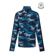 Kerrits Kerrits Kids Plush Printed Fleece Half Zip