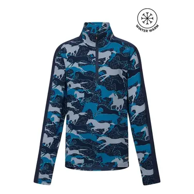 Kerrits Kerrits Kids Plush Printed Fleece Half Zip