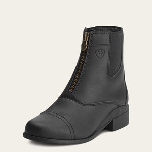 Ariat Ariat - Kids' Scout Zip Paddock Boot - Black