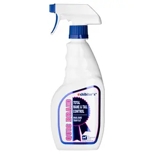 Exhibitor's Quic Braid Mane and Tail Control for Horses 16oz