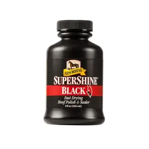 Absorbine SuperShine Fast Drying Hoof Polish and Sealer 8Oz