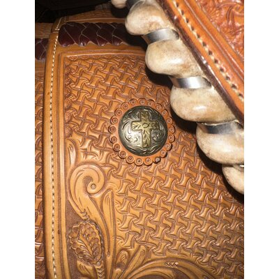 Used Scott Thomas Roping Saddle 14.5” FQH