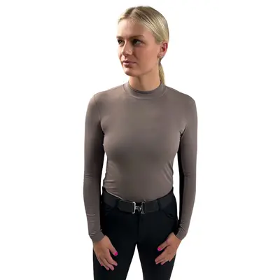 70 Degrees 70° Mock Neck with Equus Art