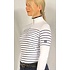 70 Degrees 70° French Stripe Performance Sun Shirt