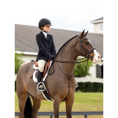 LeMieux LeMieux Stitched Hunter Bridle with Laced Reins