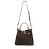 Double J CVT02 - Brown Canvas Tooled Tote