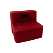 Horsemen’s Pride 2 Step Mounting Block - Red