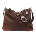 Double J CVT03 - Chocolate Tooled Tote