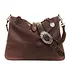 Double J CVT03 - Chocolate Tooled Tote