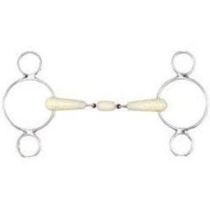 Happy Mouth Double Joint Roller 2-Ring Gag