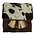 Huntley Equestrian Huntley Equestrian Cowhide Suede Leather Designer Shoulder Backpack