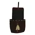 Huntley Equestrian Huntley Equestrian Cowhide Suede Leather Designer Shoulder Backpack