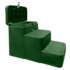 Horsemen’s Pride 3-Step Mounting Block w/ Storage - Hunter Green