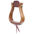 Circle Y Circle Y Western Wood Stirrups - Mahogany