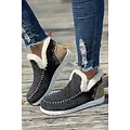 HannaBanna Plush Lined Anklet Boots
