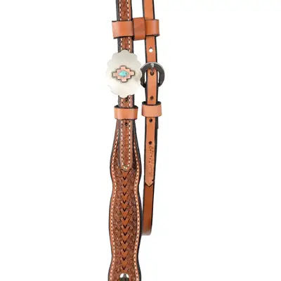 Circle Y Circle Y - Dawson Browband Headstall 5/8" - Vintage