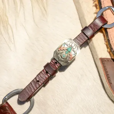 Circle Y Circle Y Great Oak Breast Collar 1 1/2"