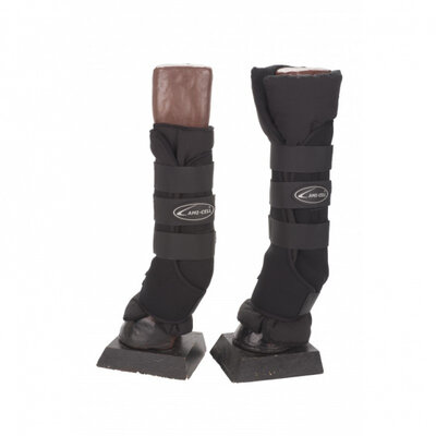 Lami-Cell Lami-Cell Easy Wrap Stable Boots With Bag Black