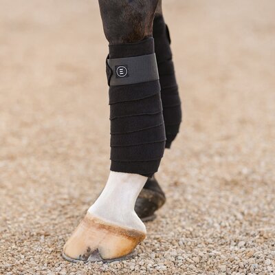 EquiFit Essential Polo Wraps Black