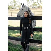 70 Degrees 70° Mock Neck with Equus Art