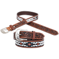 Circle Y Circle Y Infinity Green Diamond Belt