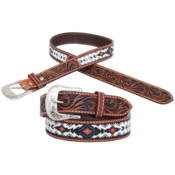 Circle Y Circle Y Infinity Green Diamond Belt