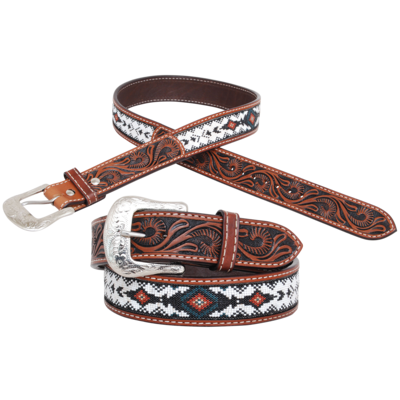 Circle Y Circle Y Infinity Green Diamond Belt