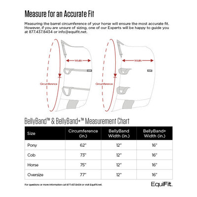 EquiFit BellyBand+ with Fleece