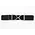 Hutson x Ellany Ellany Black - 1.5” Gunmetal Stirrup Elastic Belt