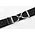 Hutson x Ellany Ellany Black - 1.5” Silver Stirrup Elastic Belt