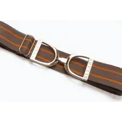 Hutson x Ellany Ellany Ophelia - 1.5” Gold Stirrup Elastic Belt