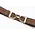 Hutson x Ellany Ellany Ophelia - 1.5” Gold Stirrup Elastic Belt