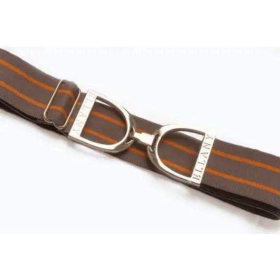 Hutson x Ellany Ellany Ophelia - 1.5” Gold Stirrup Elastic Belt