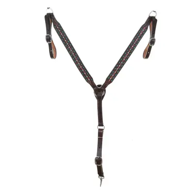 Double J Double J Brown Vintage Ric Rac Breast Collar