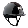 Samshield Samshield 2.0 Shadowmatt Glossy Black - Alcantara Top - Chrome