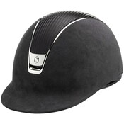 Samshield 2.0 Premium Alcantara Helmet - Leather - Black Chrome