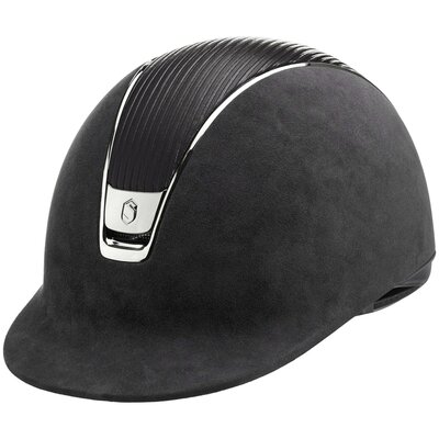Samshield 2.0 Premium Alcantara Helmet - Leather - Black Chrome