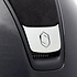 Samshield Samshield 2.0 Miss Shield Shadow Glossy Helmet - Alcantara Top & Frontal Band
